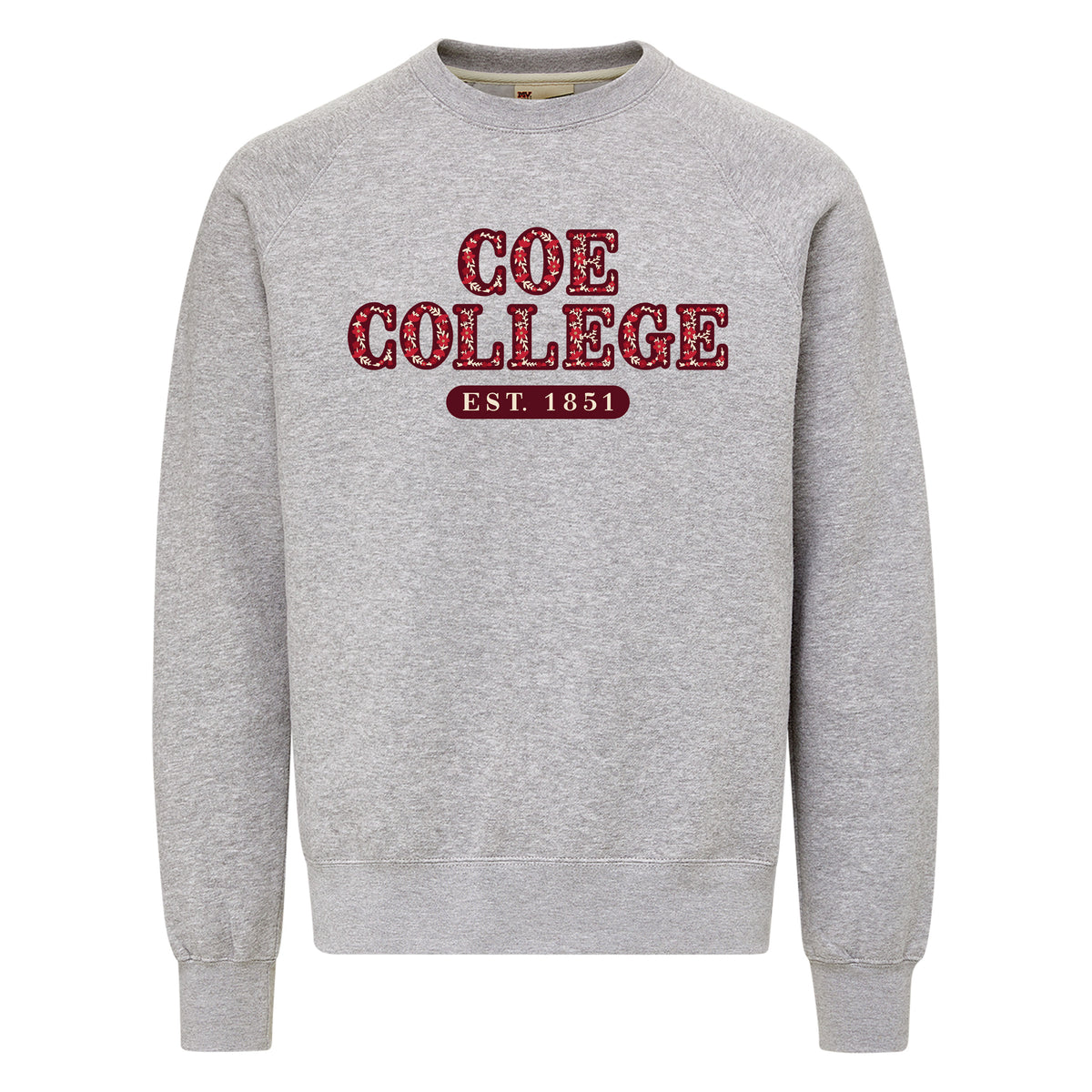 VINTAGE FLEECE FLOWER CREW 26