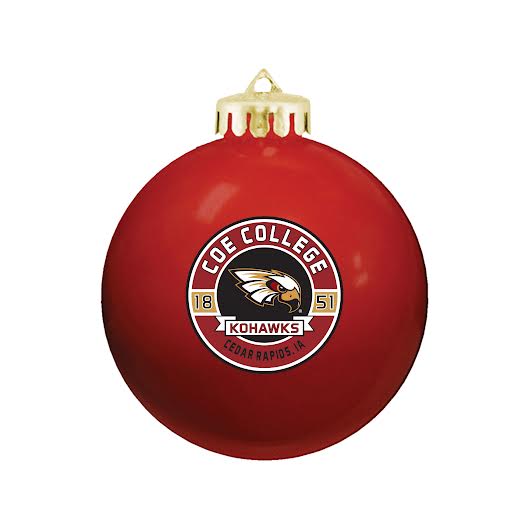 YULETIDE GLASS ORNAMENT