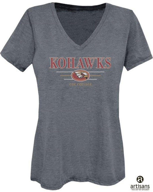 LADIES TRI BLEND TEE