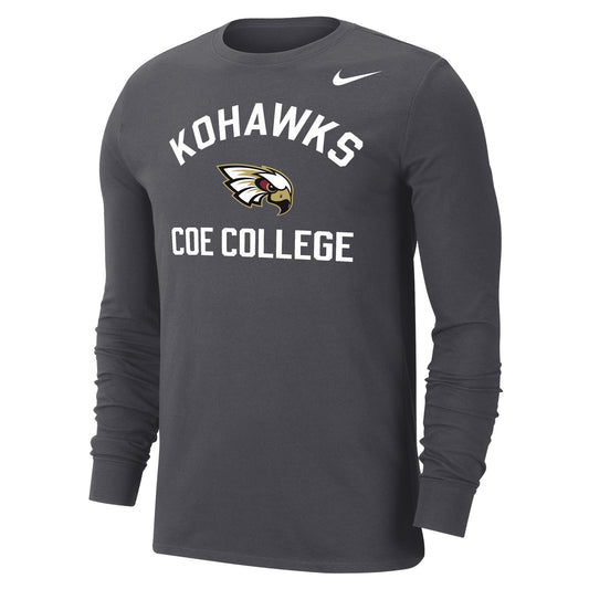 NIKE DRI FIT COTTON LS TEE 25