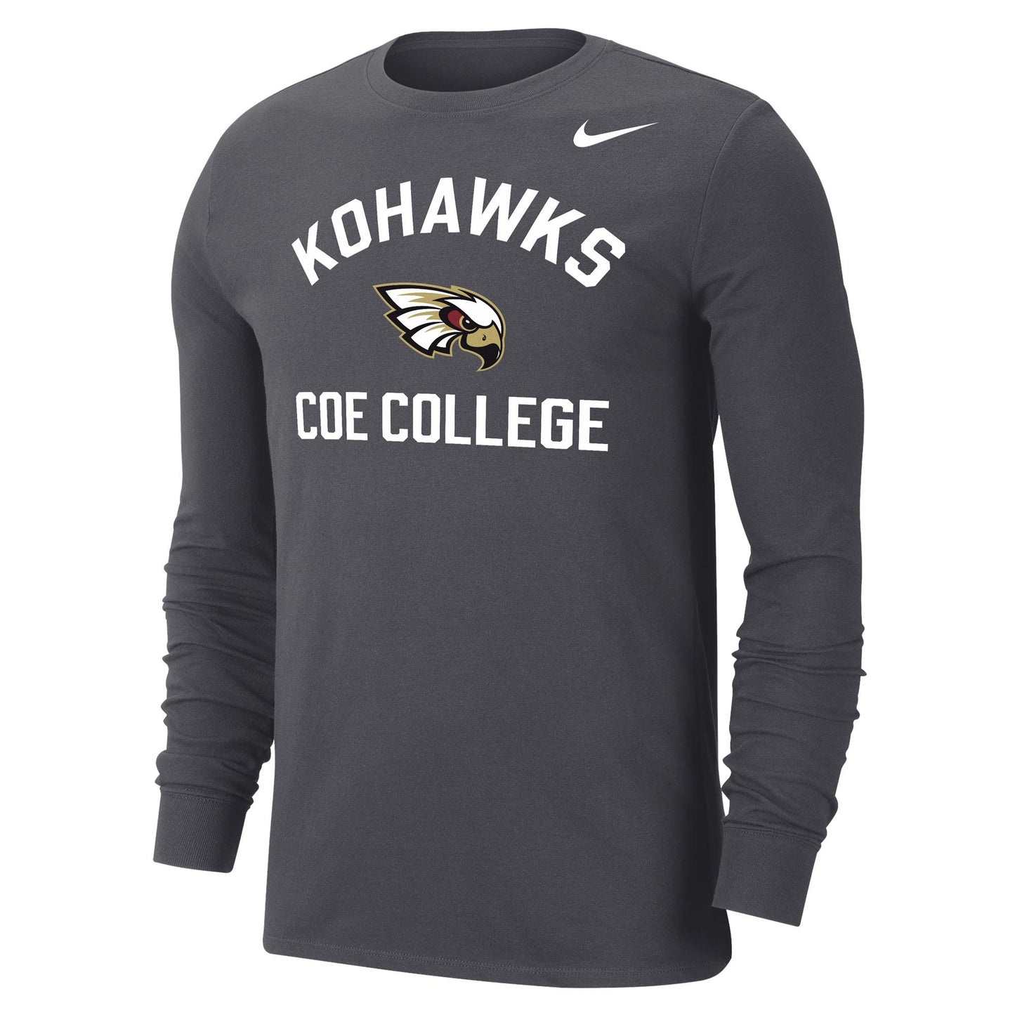 NIKE DRI FIT COTTON LS TEE 25