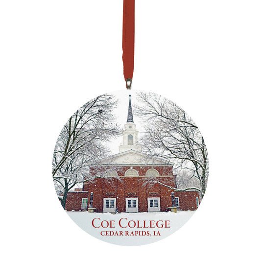 RD GLASS ORNAMENT