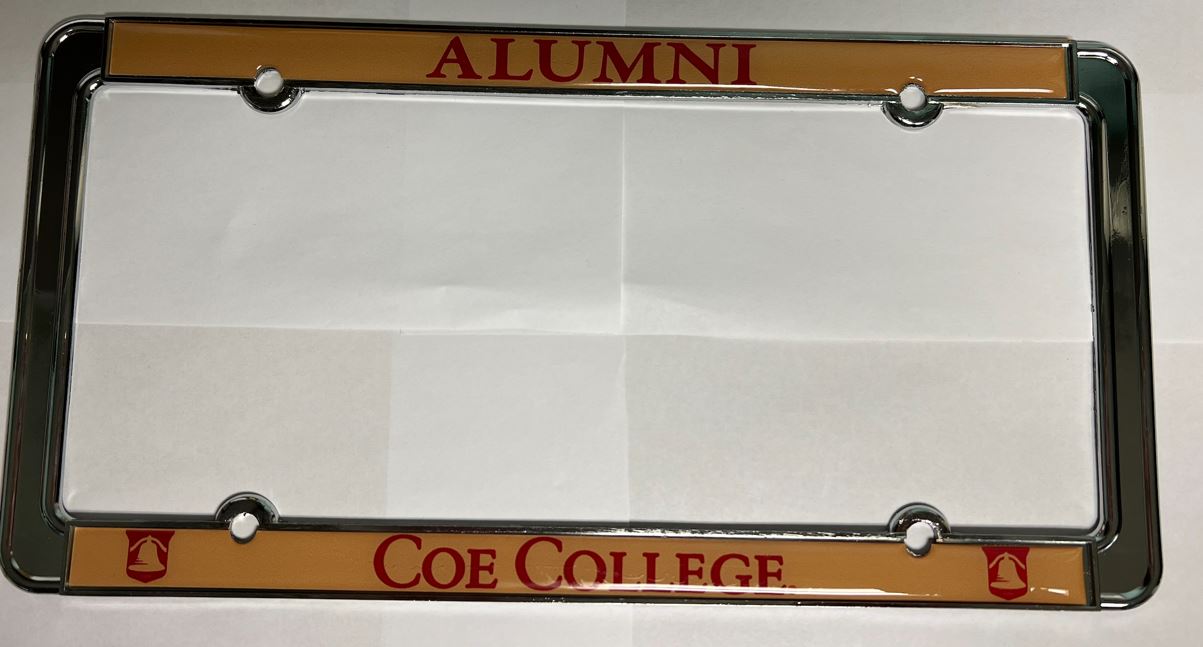 COE ALUMNI LICENSE PLATE